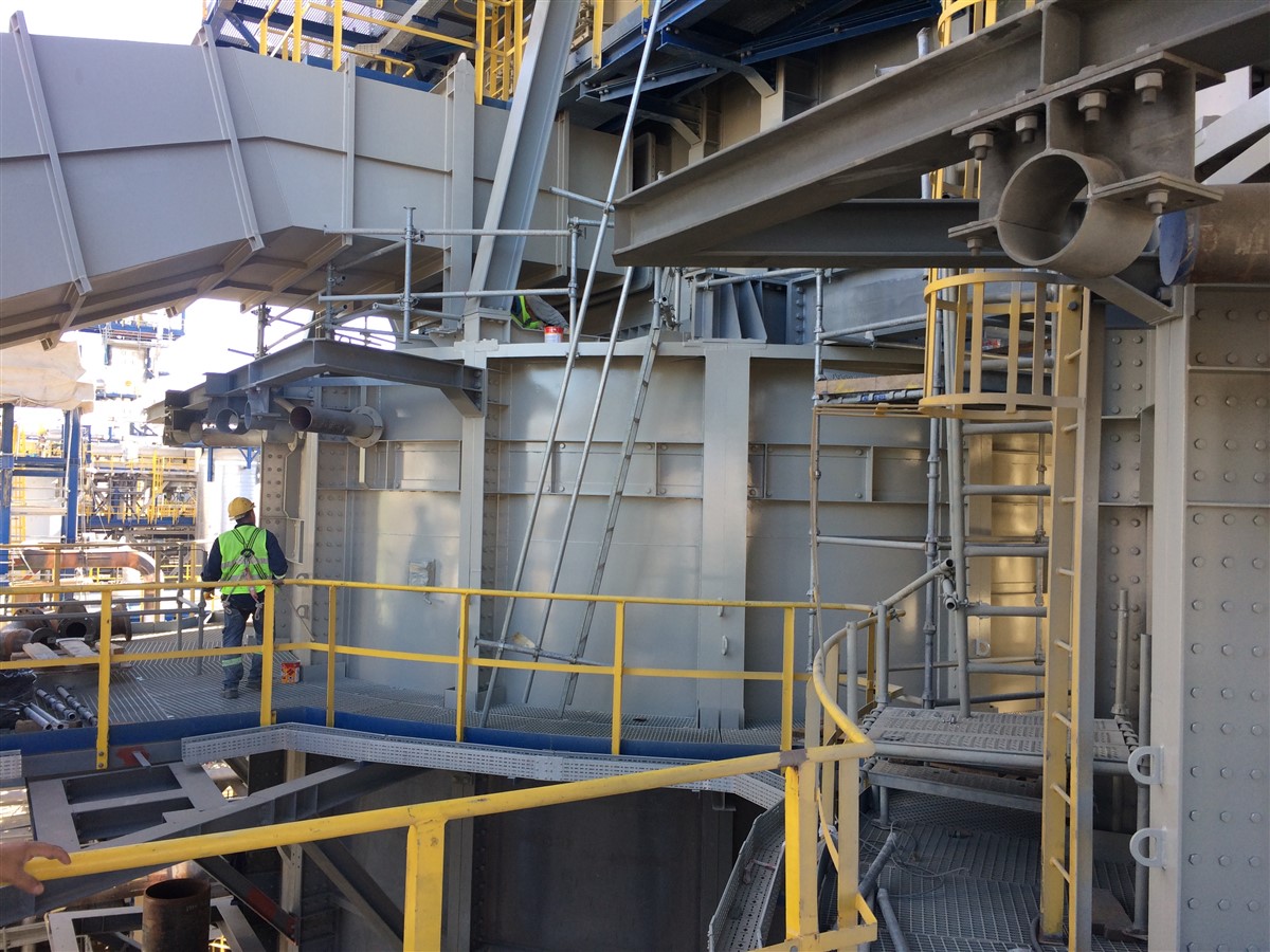 Star Rafinerisi 140, 150, 550 Heater Yüzey ve Baca İmalatlarının Yüzey Temizleme ve Boya İşlemleri