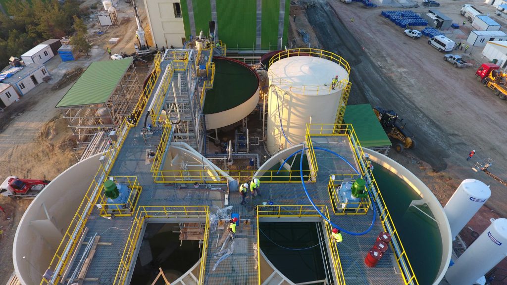 Lapseki Altın ve Gümüş Zenginleştirme Tesisi Fabrikasyon İmalatları